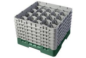 H298mm Green 20 Compartment Camrack