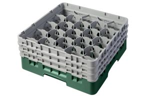 H174mm Green 20 Compartment Camrack
