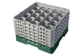 H257mm Green 20 Compartment Camrack
