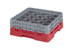 H133mm Red 20 Compartment Camrack