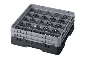 H133mm Black 25 Compartment Camrack