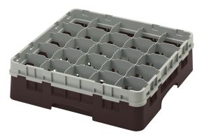 H114mm Brown 25 Compartment Camrack
