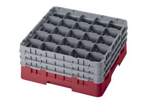 H196mm Cranberry 25 Compartment Camrack