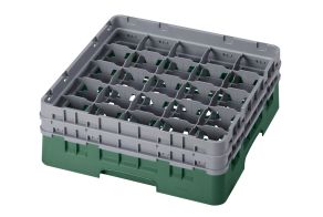 H133mm Green 25 Compartment Camrack