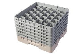 H298mm Beige 30 Compartment Camrack