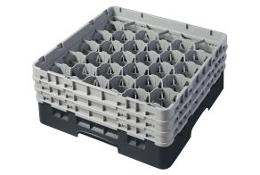 H174mm Black 30 Compartment Camrack