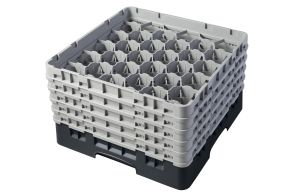 H257mm Black 30 Compartment Camrack