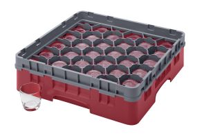 H92mm Cranberry 30 Compartment Camrack