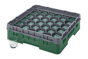 H92mm Green 30 Compartment Camrack