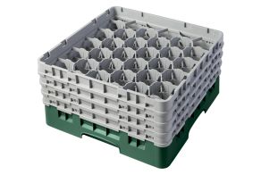 H215mm Green 30 Compartment Camrack