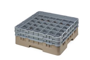 H133mm Beige 36 Compartment Camrack
