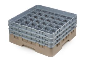 H174mm Beige 36 Compartment Camrack