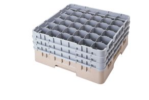 H196mm Beige 36 Compartment Camrack