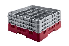 H155mm Cranberry 36 Compartment Camrack