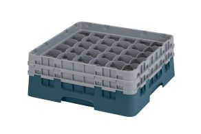H133mm Teal 36 Compartment Camrack