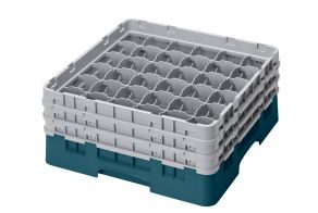 H174mm Teal 36 Compartment Camrack