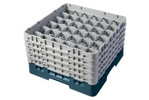 H257mm Teal 36 Compartment Camrack