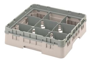 H92mm Beige 9 Compartment Camrack