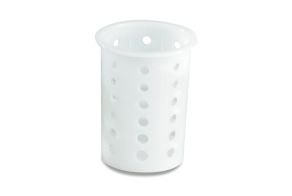 White Cutlery Cylinder