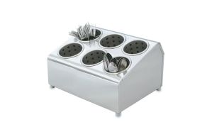 H216mm 6-Cylinder Cutlery Silv-A-Tainer