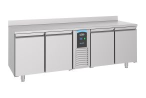 700 REFRIGERATED COUNTER UPSTAND 4 DOORS MONOBLOCK ENERGY LINE