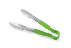Serving tongs HACCP 300 mm, HENDI, Green, (L)300mm