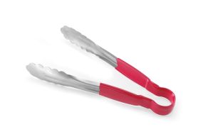 Serving tong HACCP 250 mm, HENDI, Red, (L)250mm