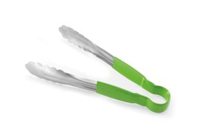 Serving tong HACCP 250 mm, HENDI, Green, (L)250mm