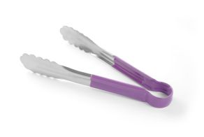 Serving tong HACCP 250 mm, HENDI, Purple, (L)250mm