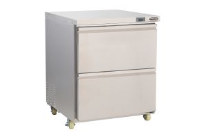SS REFRIGERATOR/FREEZER SWITCHABLE 2 DRAWER