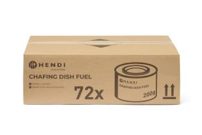 Chafing dish fuel can, HENDI, 72 pcs