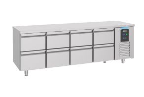 700 REFRIGERATED COUNTER 8 DRAWERS ENERGY LINE
