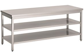 600 WORKTABLE 2 SHELVES 1900