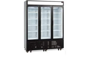 FSC1600H 3-door display cooler with canopy