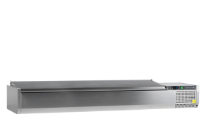 VK38-200 S/S LID Vitrine Cooler GN1/3