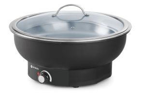 Chafing dish electric Tesino, HENDI, Kitchen Line, 6,8L, 230V/500W, ?405x(H)240mm