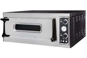 Pizza oven BASIC 4, HENDI, 1 chamber, 400V/4700W, 975x930x(H)413mm