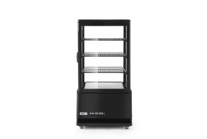 Refrigerated display cabinet, 68 l, Arktic, Black, 230V/170W, 444x397x(H)875mm