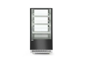 Refrigerated display cabinets with 3 slanted shelves, Arktic, 300L, 230V/480W, 650x833x(H)1460mm