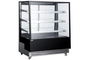 Refrigerated display cabinets with 3 slanted shelves, Arktic, 650L, 230V/490W, 1200x833x(H)1460mm