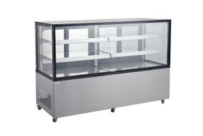 Refrigerated display cabinets with 2 shelves, Arktic, 610L, 230V/500W, 1824x677x(H)1230mm