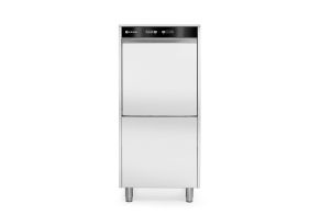 50x60 dishwasher for trays and pots – electronically controlled, with detergent dosing system and drain pump, HENDI, 400V/7100W, 595x777x(H)1335mm