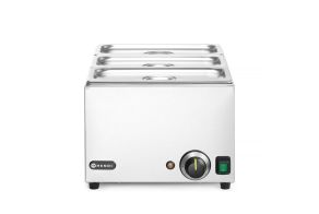 Set: Bain-marie HENDI Ranger + 3x GN 1/3 with lid, HENDI, GN 1/1, 230V/1000W, 590x332x(H)242mm