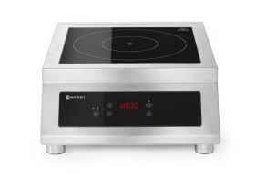 Induction cooker model 5000 D, HENDI, Profi Line, 400V/5000W, 398x525x(H)175mm