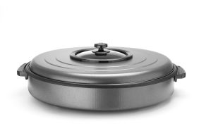 Party pan, HENDI, inner pan 550x(H)60mm, 230V/1600W, ?620x(H)170mm