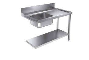 ENTRY TABLE BOTTOM SHELF 1200 RIGHT FOR 7082.0070 - 0075