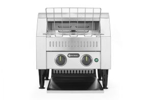Conveyor toaster double, HENDI, Silver, 230V/2240W, 418x365x(H)390mm