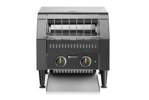 Conveyor toaster double, HENDI, Black, 230V/2240W, 418x368x(H)415mm