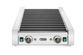 Sausage rolling grill – two zones, HENDI, 14 rollers, 230V/1480W, 520x650x(H)176mm