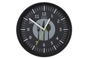 Wall clock, HENDI, Black, ?356x(H)45mm